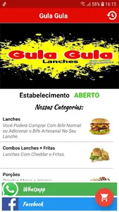 Gula Gula Lanches screenshot 0