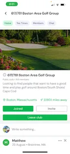 GolfLync Social Media for Golf screenshot 2