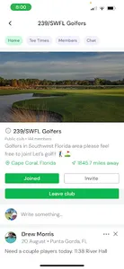 GolfLync Social Media for Golf screenshot 3