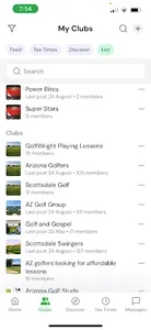 GolfLync Social Media for Golf screenshot 4