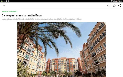 Gulf News screenshot 7