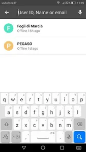 Pegaso Messanger screenshot 1