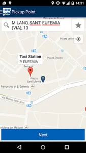 TaxiMilano screenshot 2
