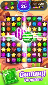 Gummy Candy Blast-Fun Match 3 screenshot 1