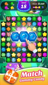 Gummy Candy Blast-Fun Match 3 screenshot 7