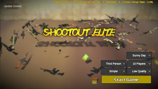 Girl gunfight screenshot 0