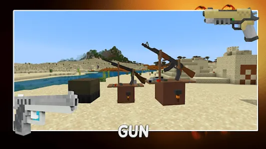 Gun mods & Weapons Mod MCPE screenshot 12