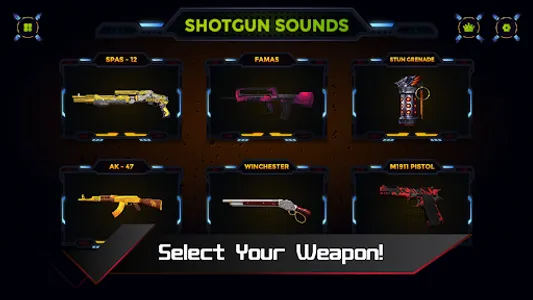 Real Gun Sound Simulator Games screenshot 2