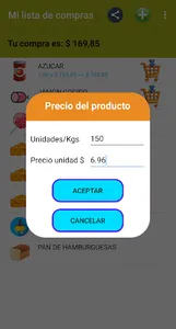 Compras del Super screenshot 2