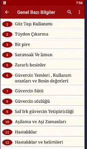 Güvercin Rehberi screenshot 3