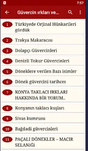 Güvercin Rehberi screenshot 4