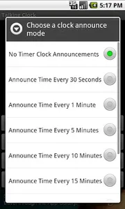 Talking Clock screenshot 1