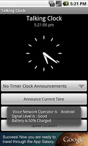 Talking Clock screenshot 2
