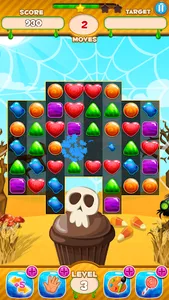 Halloween Candy Jewel: Match 3 screenshot 13