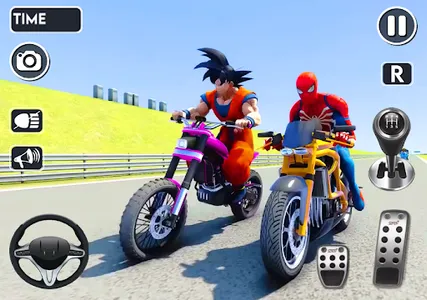 Spider Tricky Bike Stunt Race screenshot 0