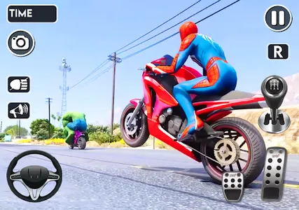 Spider Tricky Bike Stunt Race screenshot 6