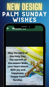Shareable Palm Sunday Wishes screenshot 1