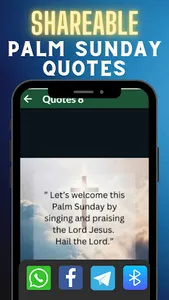 Shareable Palm Sunday Wishes screenshot 6
