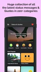 All Status Messages & Quotes screenshot 0