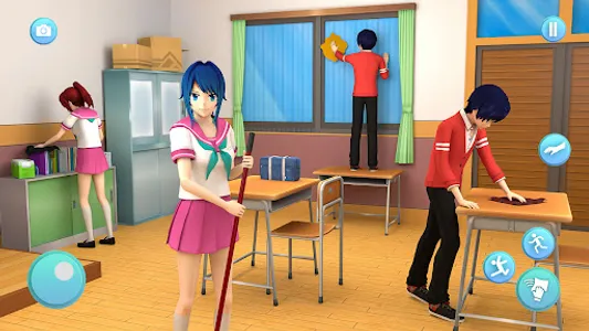 Real School Girls Senpai Games screenshot 10