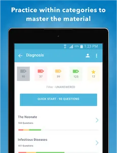 USMLE LANGE Q&A for Pediatrics screenshot 7