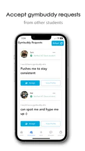 Gymbuddy: Connect & Workout screenshot 1