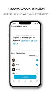 Gymbuddy: Connect & Workout screenshot 2