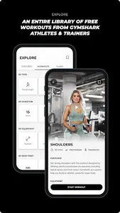 Gymshark Training: Fitness App screenshot 1