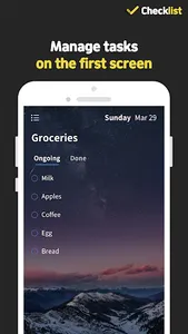 Checklist - Todo, Reminder screenshot 1