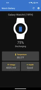 Phone Battery Info On Wear screenshot 0