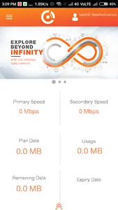 My Comway Broadband screenshot 1