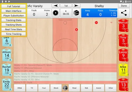 Basketball Stat Tracker Live screenshot 15