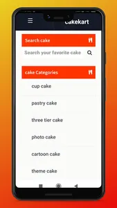 CakeKart - Online cake orderin screenshot 1