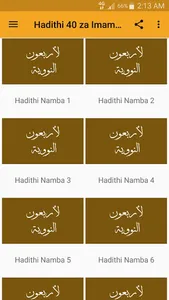 Hadithi 40 za Imamu Nawawi screenshot 8