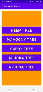 Five Medicinal plants screenshot 1