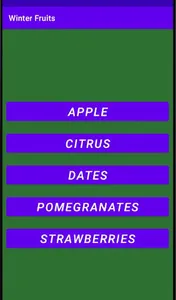 Winter Fruits screenshot 0