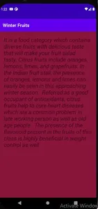Winter Fruits screenshot 2