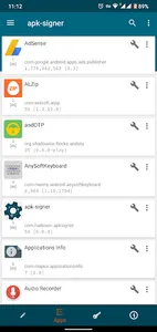 apk-signer screenshot 1