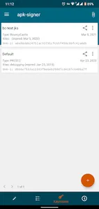apk-signer screenshot 2