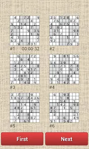 Sudoku screenshot 1