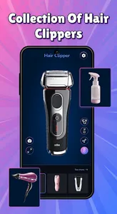 Hair Clipper: Prank Sounds screenshot 1