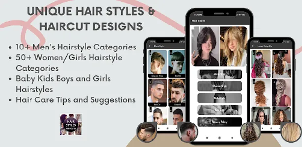 Unique Hairstyle and Hair Cuts screenshot 13