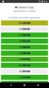 Hairluzz Barbers screenshot 2