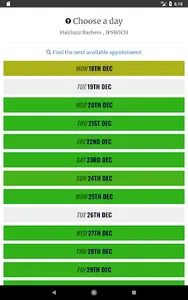 Hairluzz Barbers screenshot 5