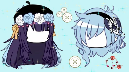 Gacha Hair Ideas screenshot 3