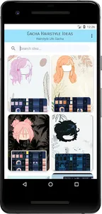 Gacha Hair Ideas screenshot 4