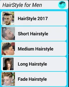 Hairstyle for men 2017 screenshot 3