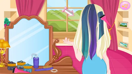 Hairstyle girls games screenshot 3