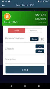 Haladinar HDN wallet screenshot 6