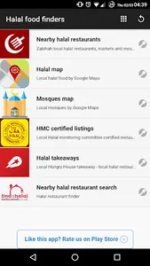 Halal restaurants finder screenshot 2